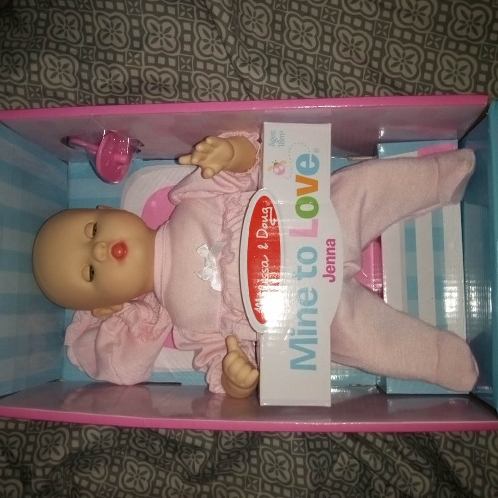 Melissa & Doug mine to love Jenna doll